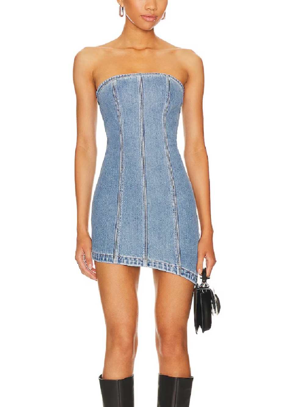Abrand Georgia Bustier Mini Dress
